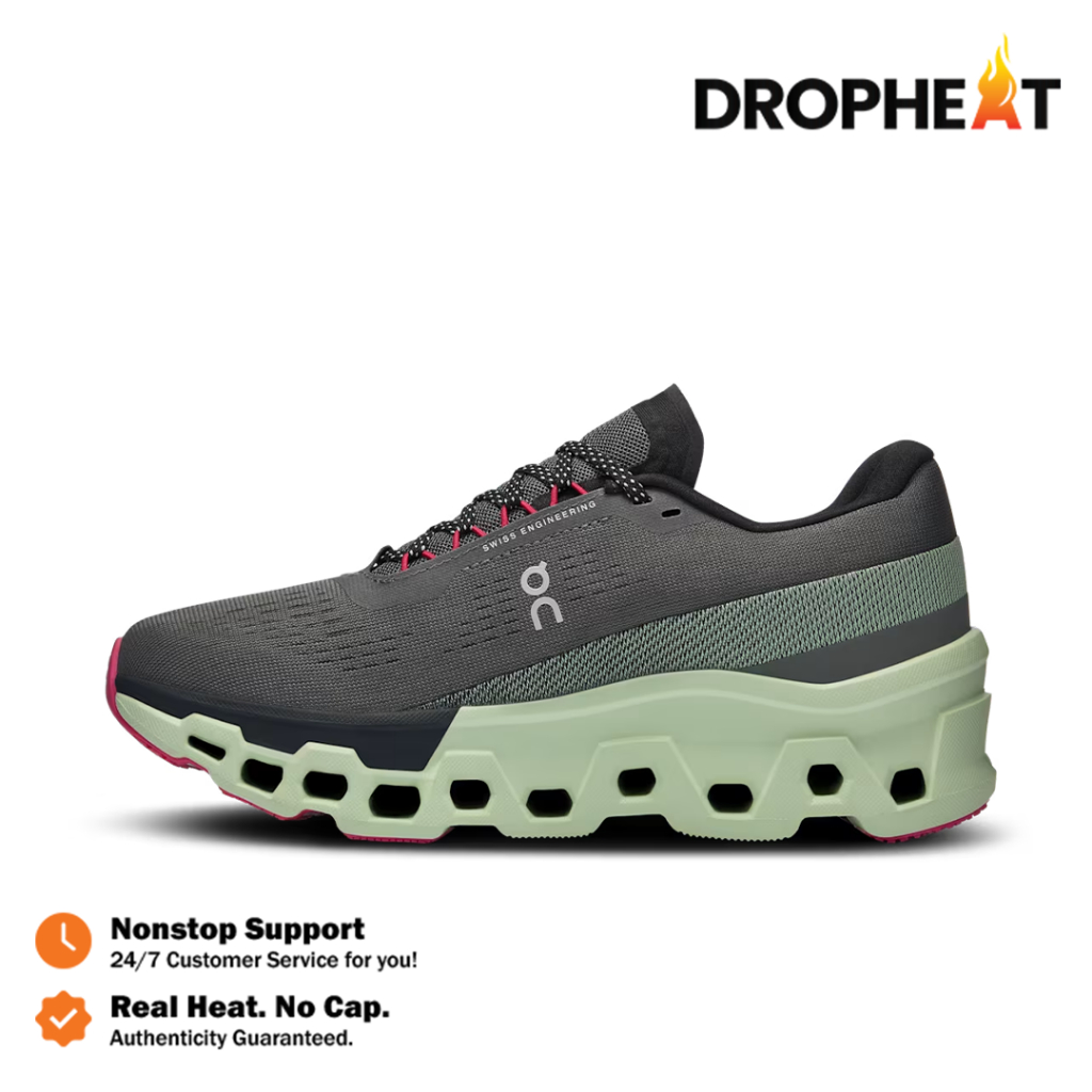 Sepatu On Running On Cloudmonster 2 Asphalt Lima Sneakers Authentic - Image 5