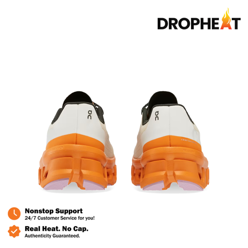 Sepatu On Running On Cloudmonster 2 Fawn Turmeric Orange Authentic - Image 3