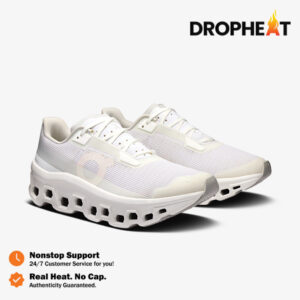 Sepatu On Running On Cloudmonster Void All White Sneakers Authentic