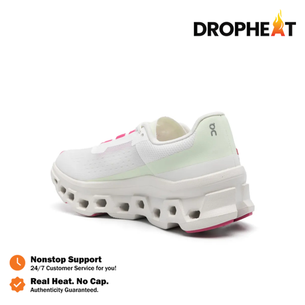 Sepatu On Running On Cloudmonster White Lima Sneakers Authentic - Image 3