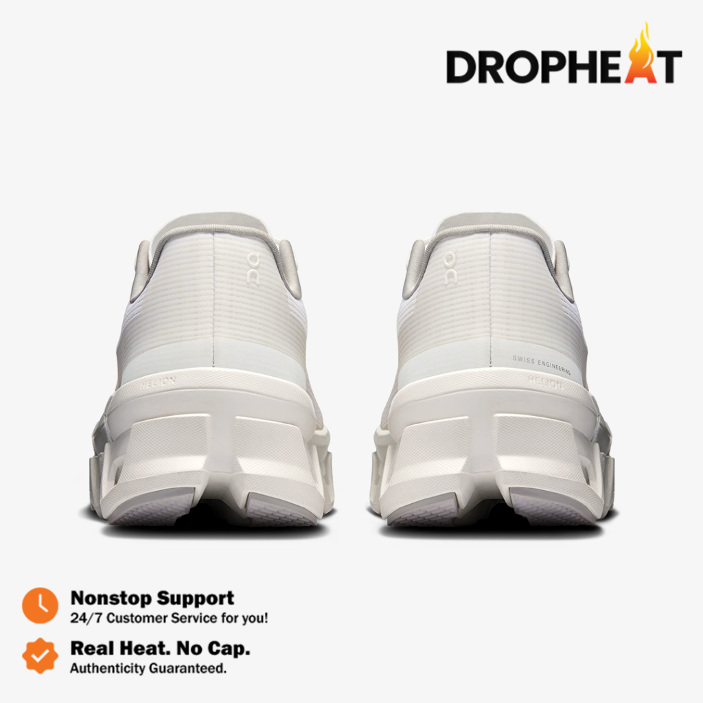 Sepatu On Running On Cloudmonster Void All White Sneakers Authentic - Image 4