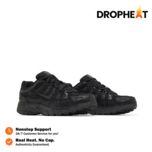 Sepatu Nike P6000 P-6000 Black Anthracite Triple Black Authentic Sneakers
