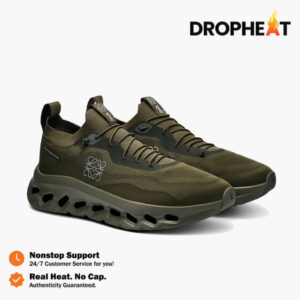 Sepatu On Cloudtilt Running x Loewe Green Military Authentic Sneakers