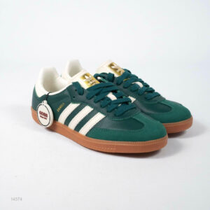 Sepatu Adidas Samba OG Collegiate Green Cream Sneakers Authentic