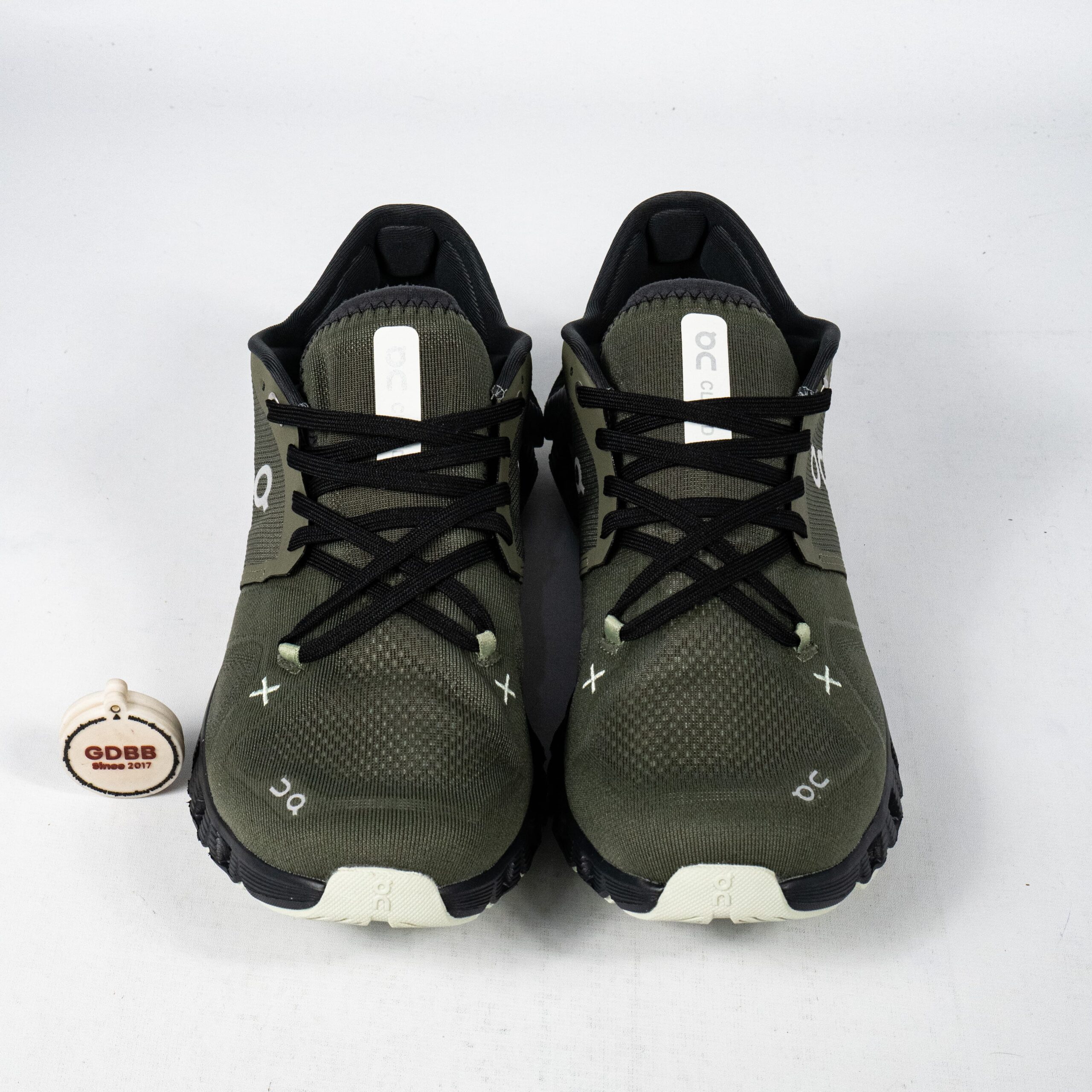Sepatu On Running On Cloud X3 Olive Reseda Sneakers Authentic - Image 3