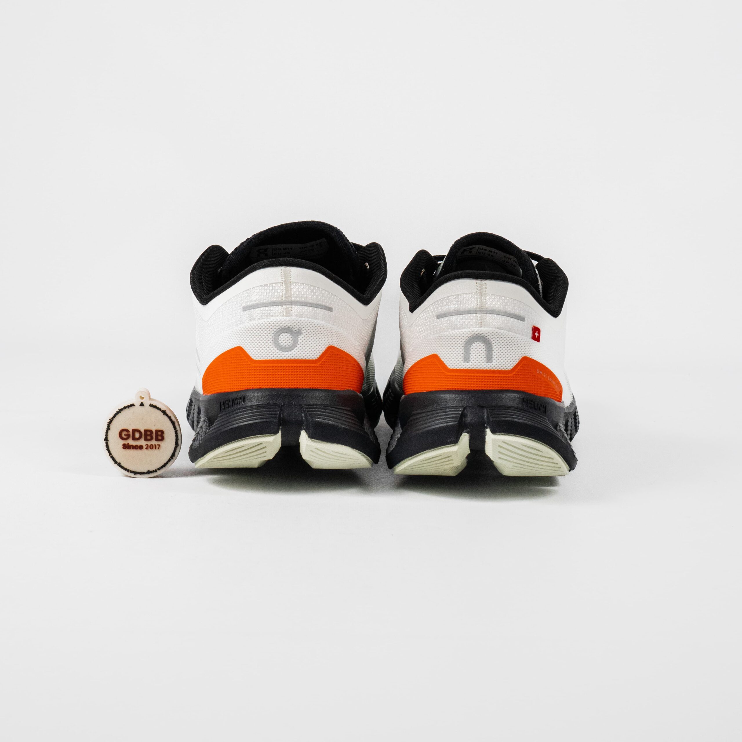 Sepatu On Running On Cloud X3 Ivory Flame Sneakers Authentic - Image 2