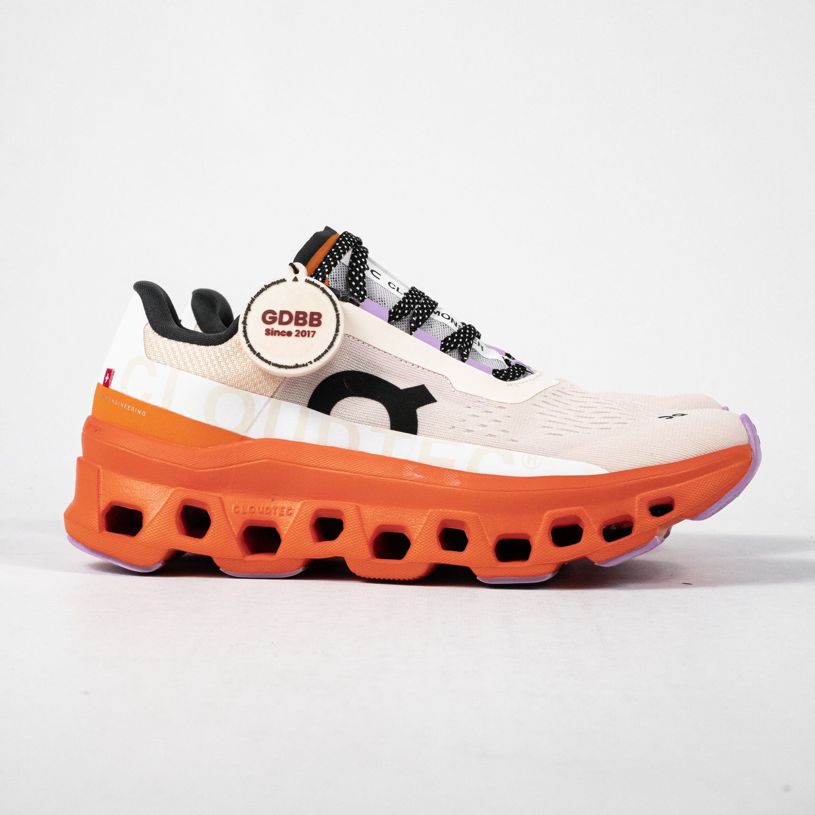 Sepatu On Running On Cloudmonster 2 Fawn Turmeric Orange Authentic - Image 4