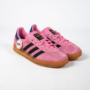 Adidas Gazelle Indoor Bliss Pink Purple Pink Coreblack Collegiate Purple Authentic