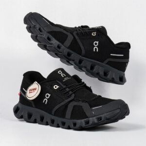 Sepatu On Running Cloud 5 Allblack Tripleblack Sneakers Authentic