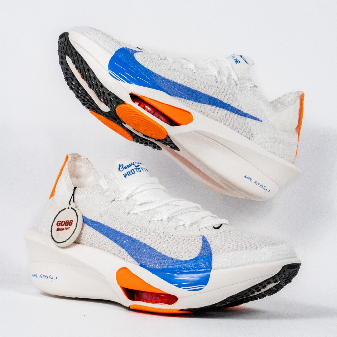 Sepatu Nike Alphafly Next% 3 Prototype Bowerman Blueprint Sneakers Authentic