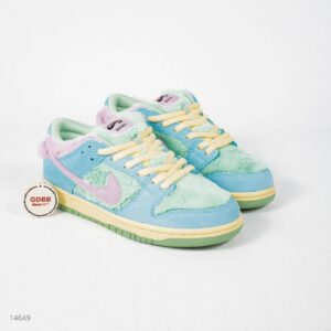 Sepatu Nike SB Dunk Low Verdy Visty Blue Enamel Green Sneakers Authentic