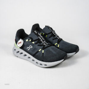 Sepatu On Running On Cloudsurfer Iron Glacier Black Grey Sneakers Authentic
