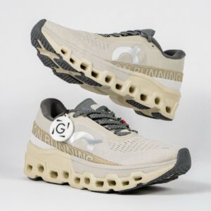 Sepatu On Running On Cloudmonster 2 Cream Ice Sneakers Authentic