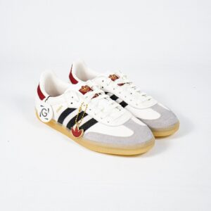 Sepatu Adidas Samba OG Year of The Snake White Blue Sneakers Authentic