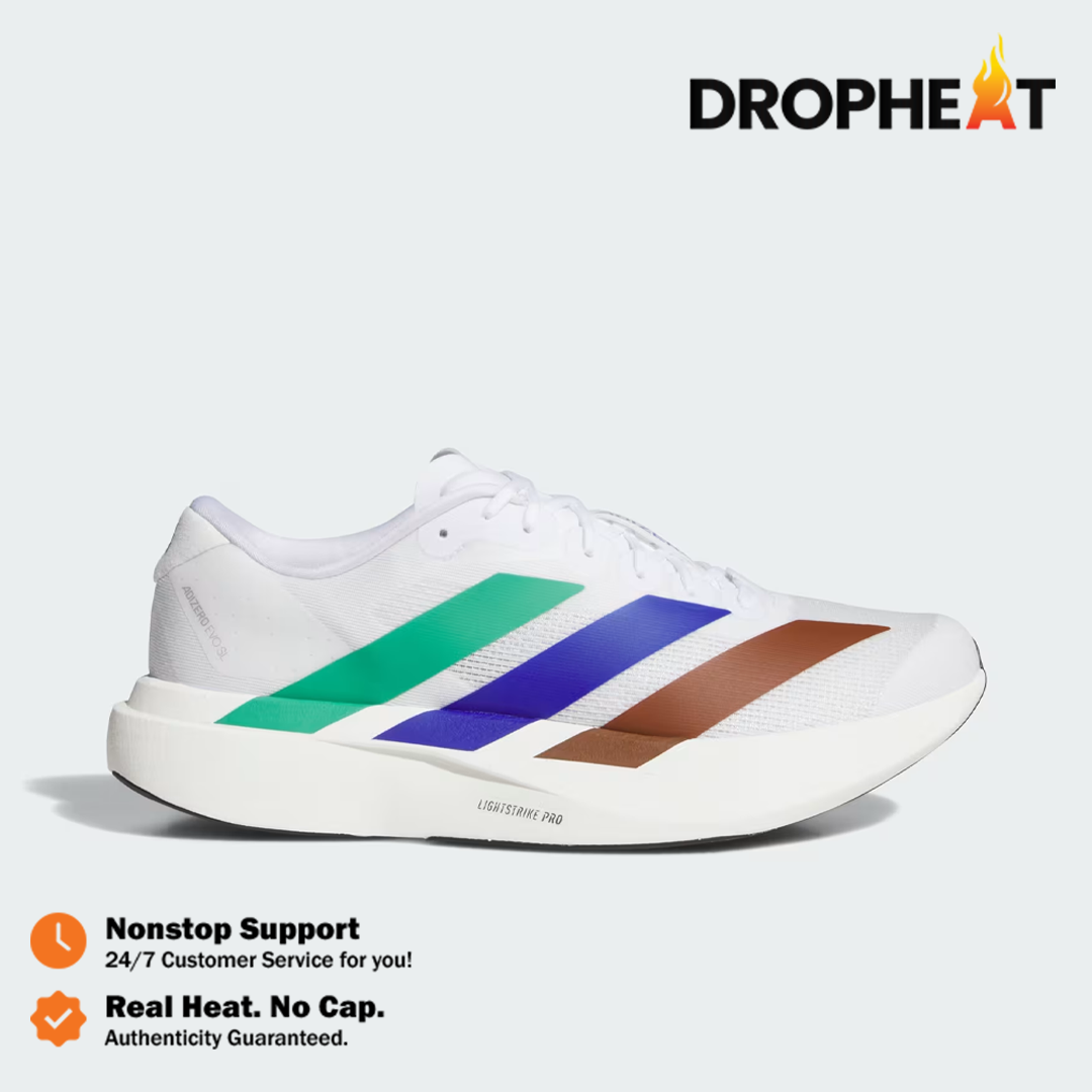 Sepatu Adidas Adizero EVO SL White Pharrel Williams White Sneakers Authentic