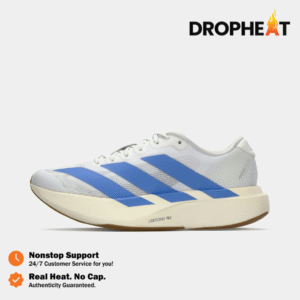 Sepatu Adidas Adizero EVO SL White Royal Blue Sneakers Authentic