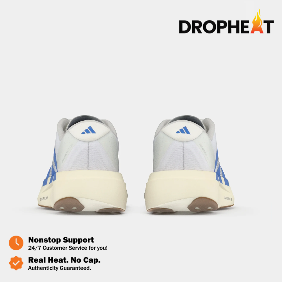 Sepatu Adidas Adizero EVO SL White Royal Blue Sneakers Authentic - Image 5