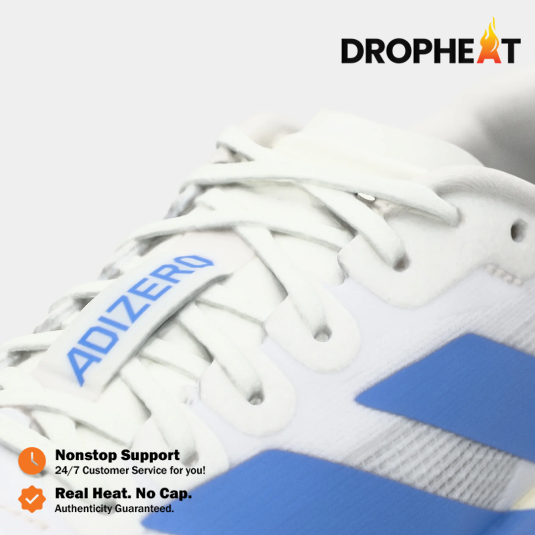 Sepatu Adidas Adizero EVO SL White Royal Blue Sneakers Authentic - Image 3