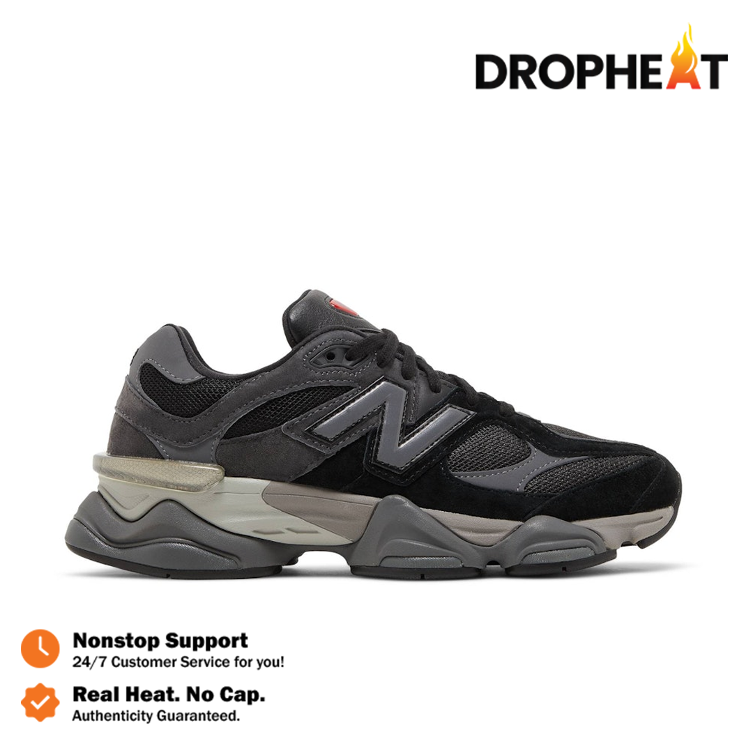 Sepatu New Balance NB 9060 Black Castlerock Sneakers Authentic