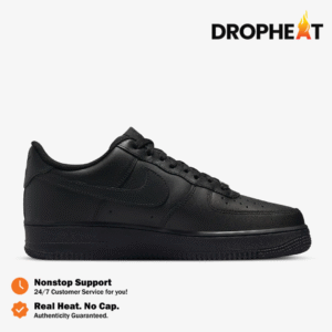 Air Force 1 Low 07 Allblack Fullblack Authentic