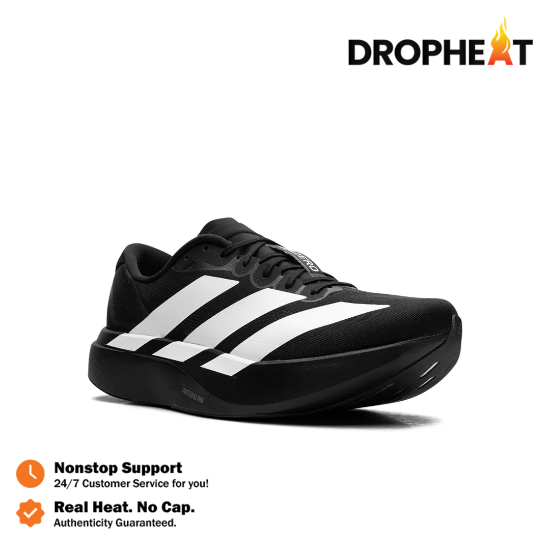 Sepatu Adizero EVO SL Black White Sneakers Authentic - Image 4