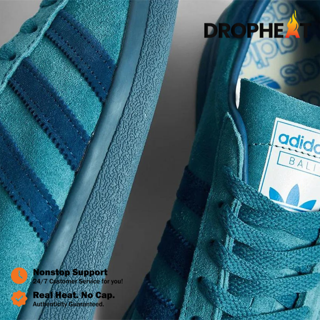 Sepatu Adidas BALI Island Tactile Steel Dark Marine Blue Authentic Sneakers - Image 4