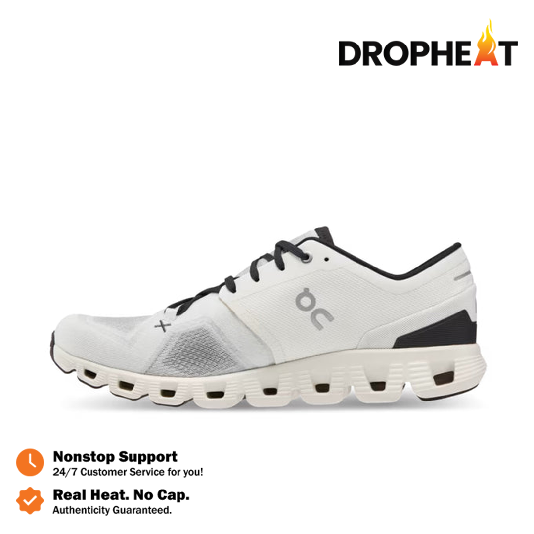 Sepatu On Running On Cloud X3 Ivory Black Sneakers Authentic - Image 2