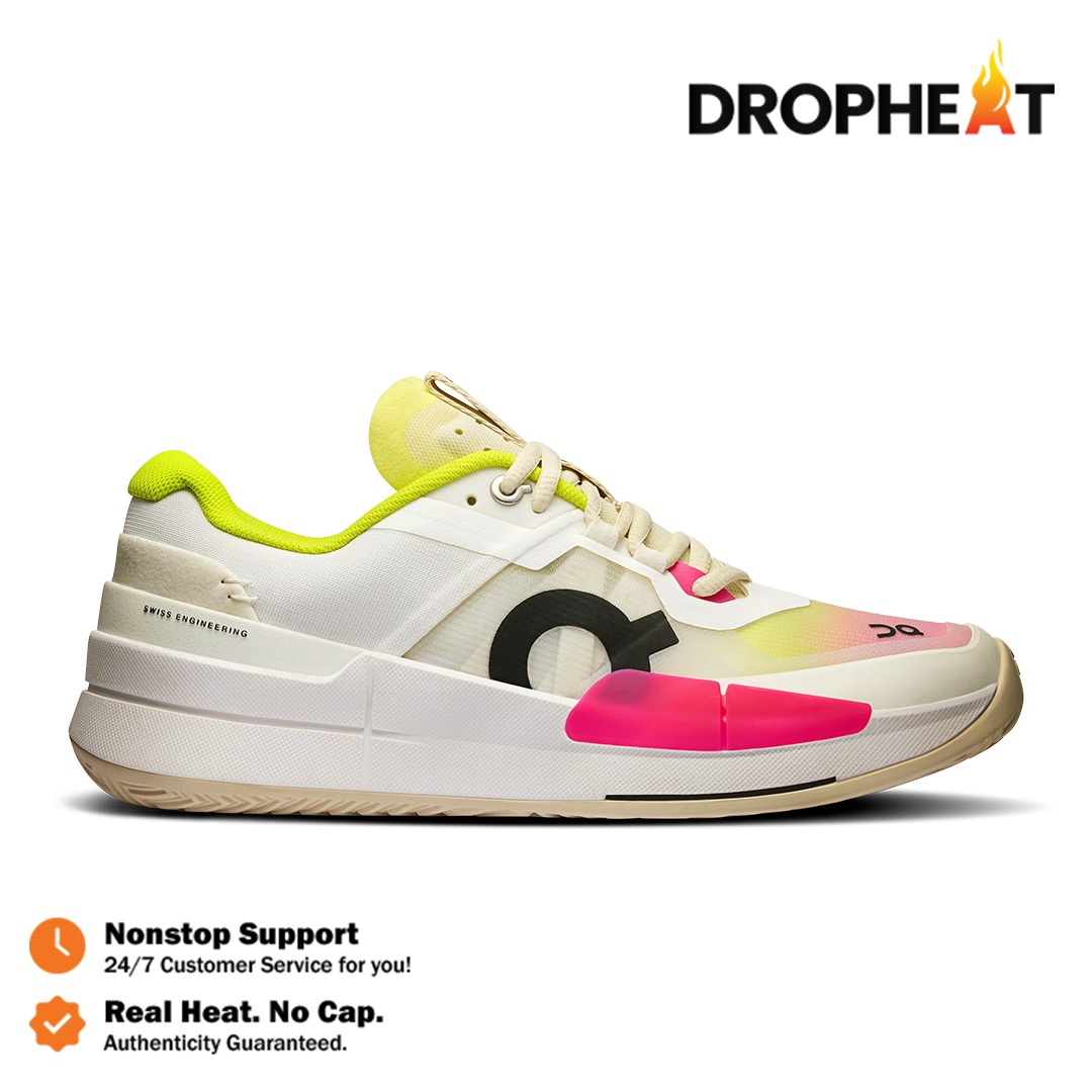 Sepatu On Cloud On The Roger Pro 2 White Lime Sneakers Authentic