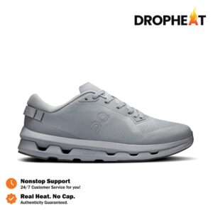 Sepatu On Cloudzone Alloy Rock Grey Sneakers Casual Olahraga Wanita Pria Outdoor Indoor