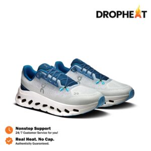 Sepatu On Cloudtilt Ivory Tempest Blue Navy Sneakers Casual Olahraga Gym Pria Wanita Outdoor Indoor