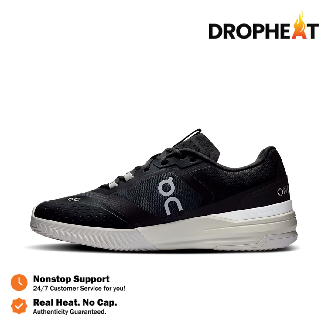 Sepatu On Cloud On The Roger Black Sneakers Casual Olahraga Wanita Pria Tennis Padel Gym Outdoor Indoor - Image 5