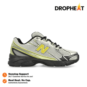 Sepatu New Balance 740 Silver Yellow Black Sneakers Authentic