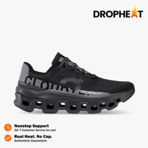 Sepatu Sneakers On Running Cloudmonster Lumos Black Reflective Authentic Sneakers