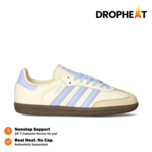 Sepatu Adidas Samba OG Cream White Violet Tone Sand Strata Sneakers Authentic