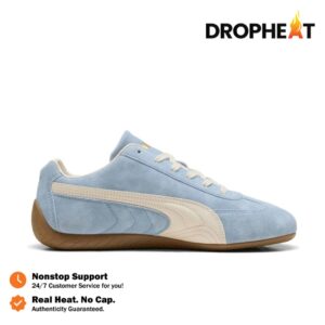 Sepatu Puma Speedcat OG Faded Haute Tropic Blue Alpine Snow Sneakers Casual Olahraga Wanita Pria Outdoor Indoor