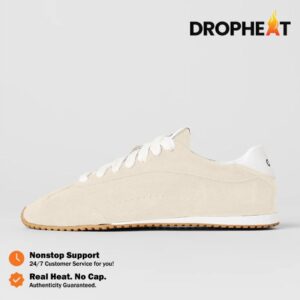 Sepatu Alo Sunset Sandstone Beige Cream Sneakers Casual Olahraga Wanita Pria Outdoor Indoor