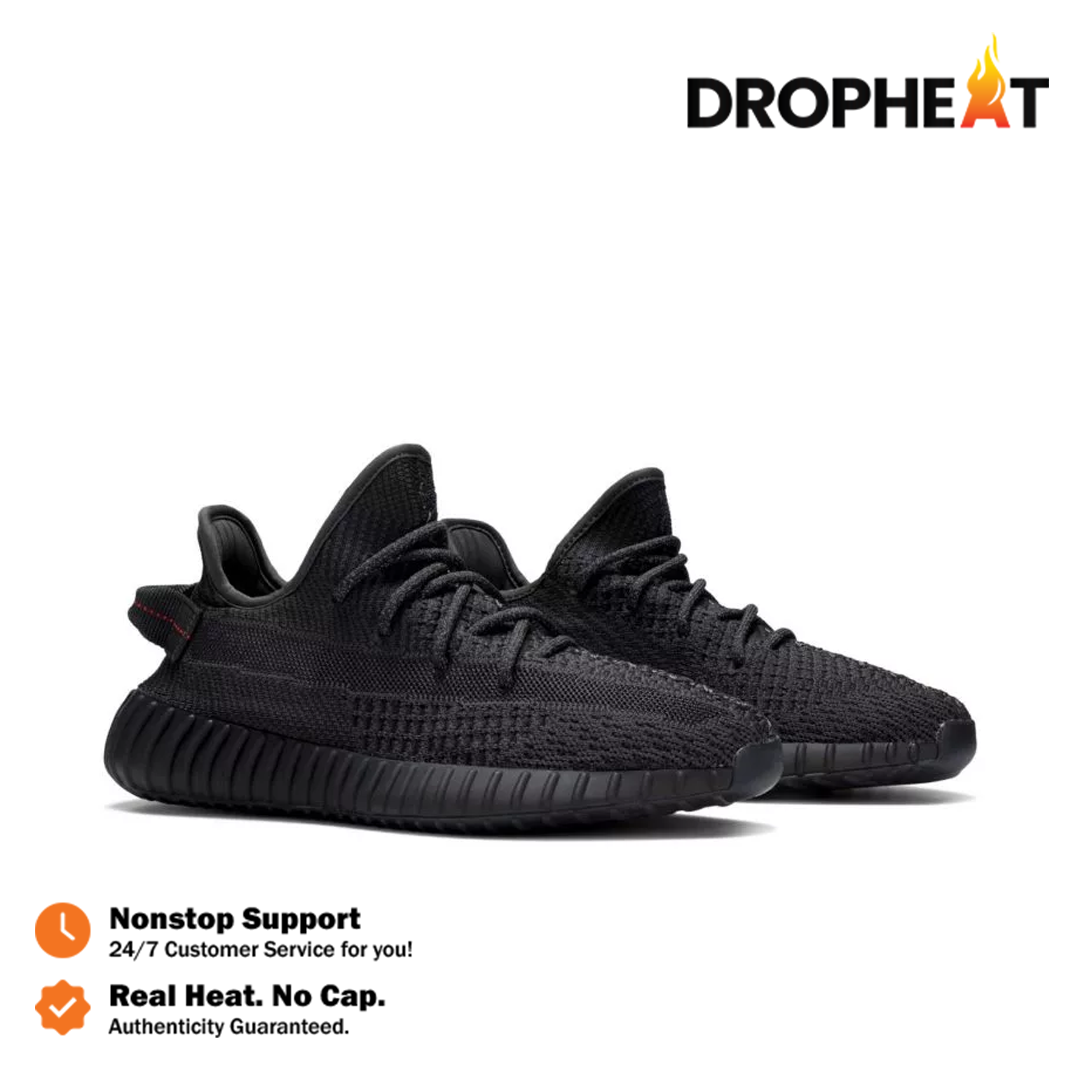 Adidas Yeezy Boost 350 V2 Black Static - Image 4