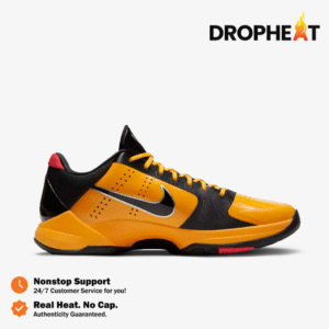 Nike Zoom Kobe 5 Protro Bruce Lee Black Metallic Noir Orange Black Red Authentic
