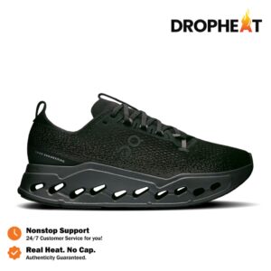 Sepatu On Cloudsurfer Max Black Eclipse Sneakers Casual Olahraga Wanita Pria Outdoor Indoor Gym Running