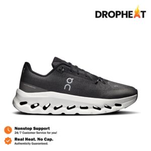 Sepatu On Cloudtilt Black Asphalt Black White Sneakers Casual Olahraga Wanita Pria Outdoor Indoor Gym Running