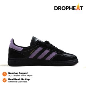 Sepatu Adidas Handball Spezial Ozzy Osbourne Birmingham Black Purple Casual Sneakers Pria