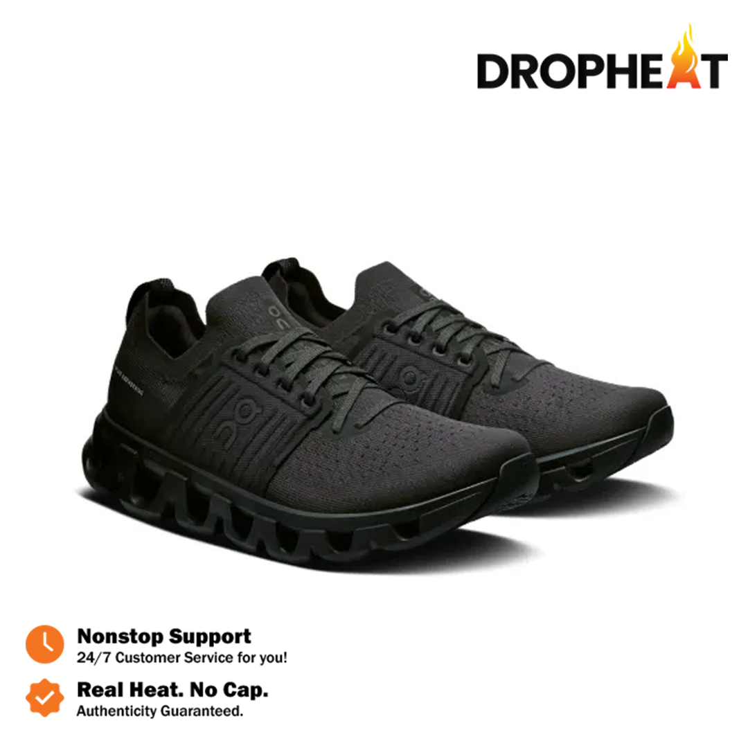 Sepatu On Cloudswift 4 Black Eclipse Sneakers Authentic