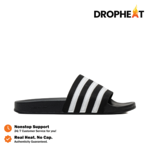 Sandal Adidas Adilette Slides Black Sendal Pria Wanita