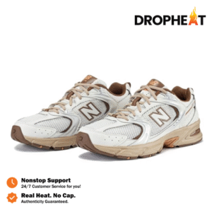 Sepatu New Balance 530 Niko and ... Off White Brown Sneakers Authentic