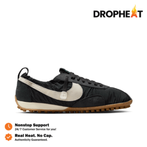 Sepatu Nike Moon Shoe x Jacquemus Off Noir Black Women Casual Sneakers Sepatu Kasual Wanita