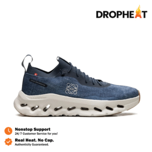 Sepatu On Running Cloudtilt LOEWE Denim Blue White Sneakers Unisex Sepatu Lari Olahraga Gym Pria Wanita