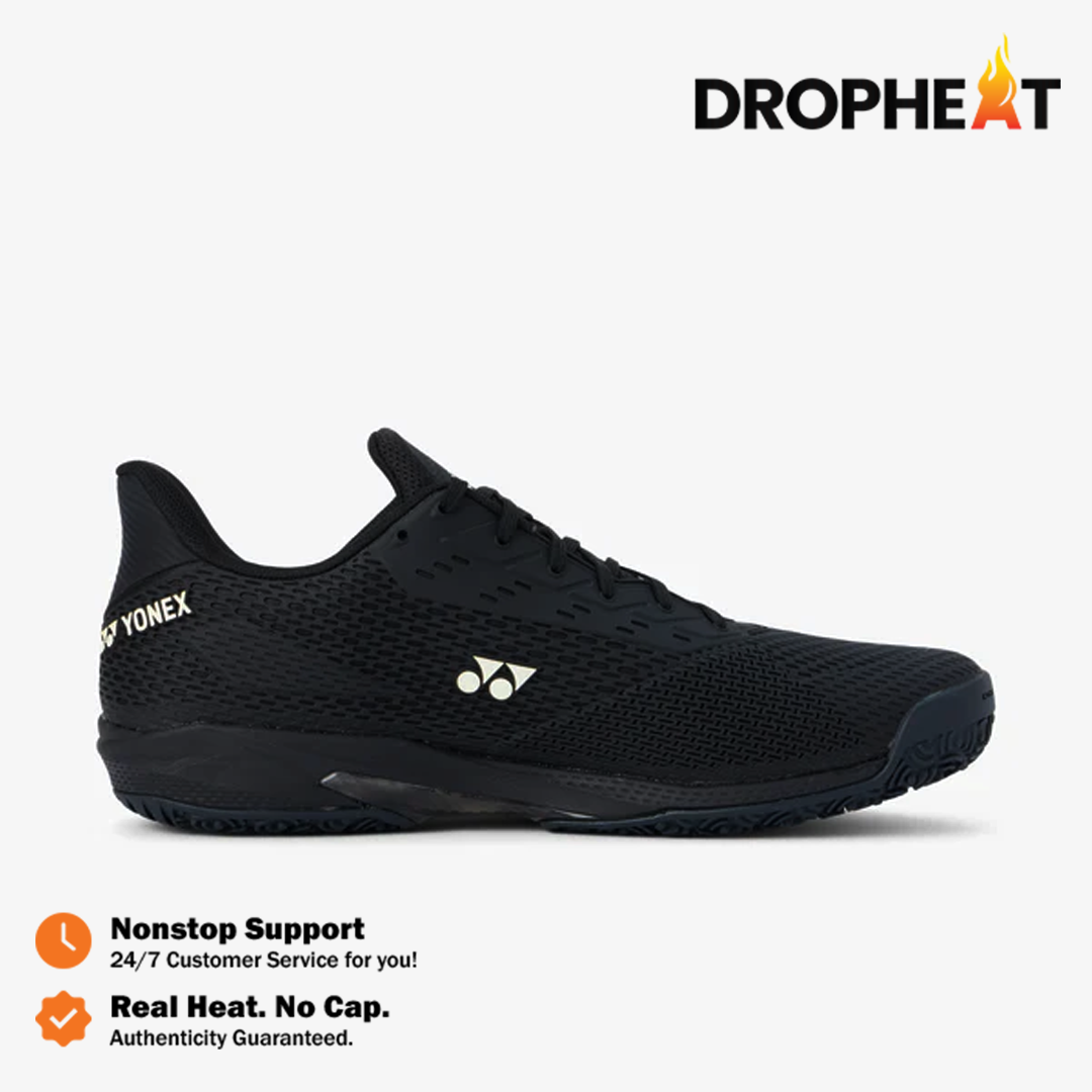 Sepatu Yonex Power Cushion AD-ACCEL Clay Black Sneakers Authentic - Image 2