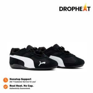 Sepatu Puma Speedcat GO Black White Sneakers Authentic