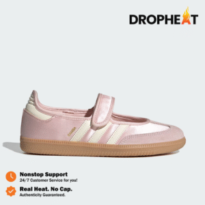 Sepatu Adidas Samba Jane Sandy Pink Cream White Women Casual Sneakers Wanita Sepatu Kasual