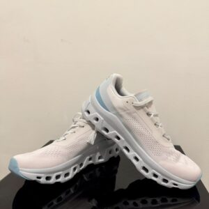 Sepatu On Cloudmonster Frost Wash Blue Unisex Running Sneakers Pria Wanita Sepatu Lari Olahraga Gym